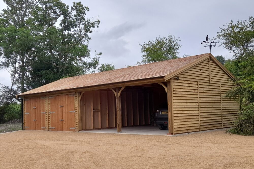 timber garage