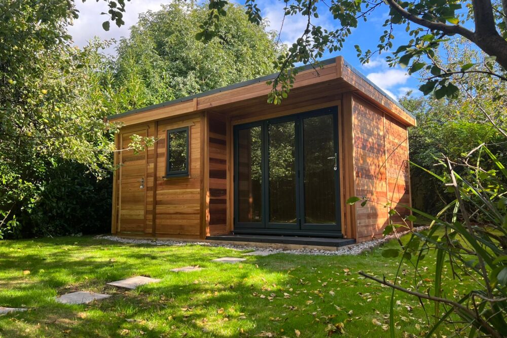 backyard garden room