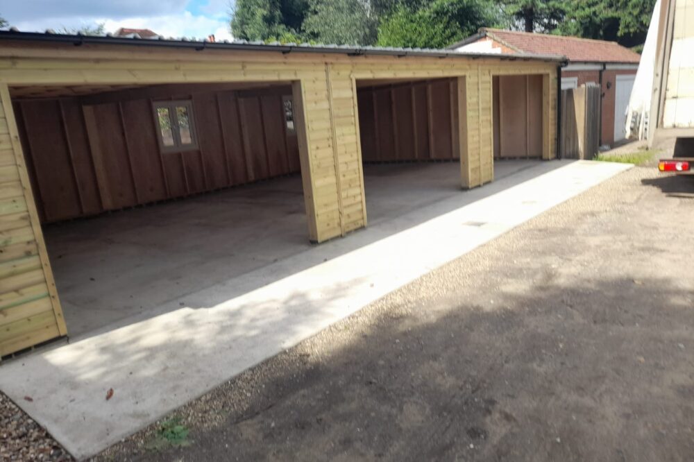 Garages without planning