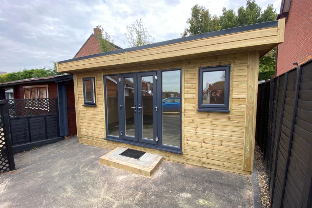 Garden office from www.warwickbuildings.co.uk