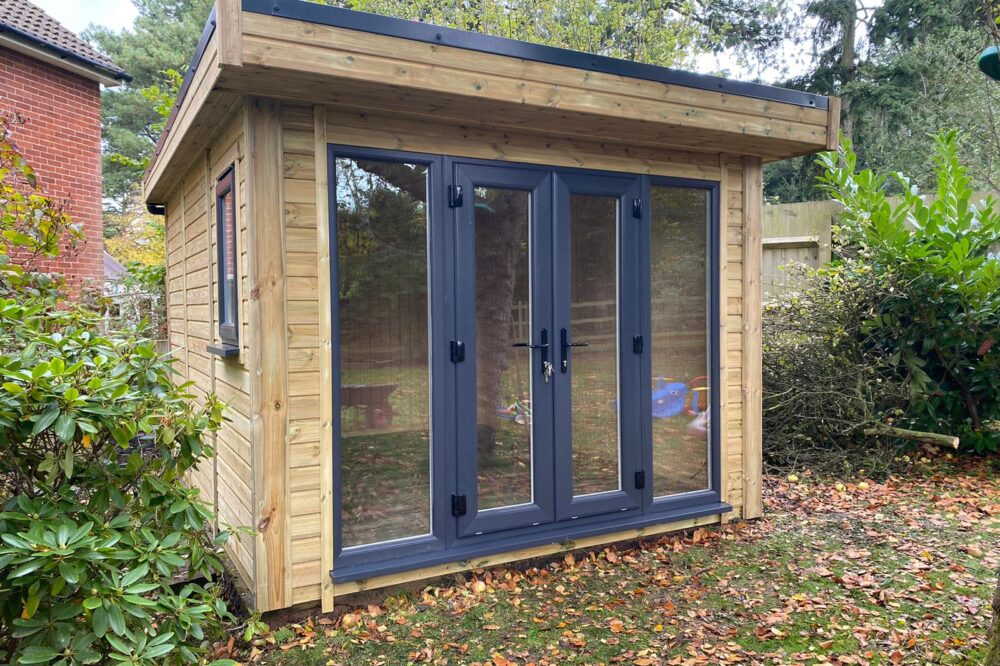 Garden office from www.warwickbuildings.co.uk