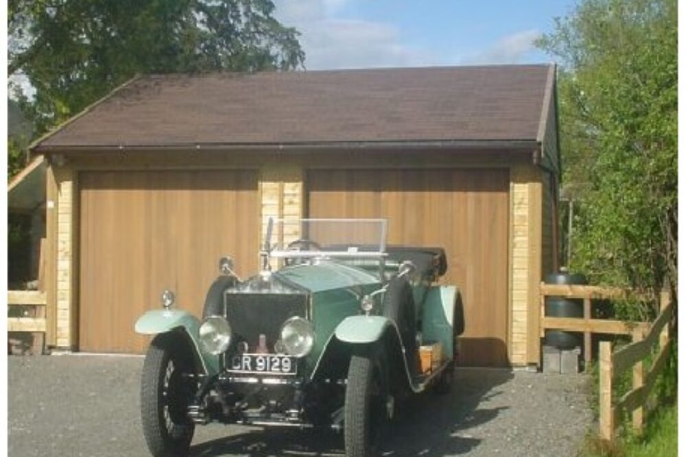 Wooden Garage by Warwick Buildings