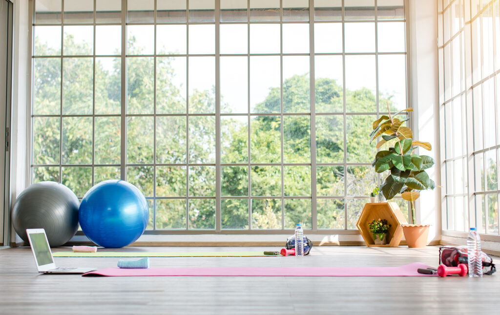 Residential Gym Design: Luxury Yoga Studio