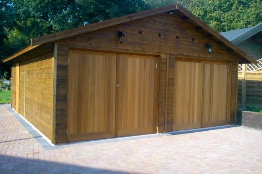 Wooden Garage by Warwick Buildings