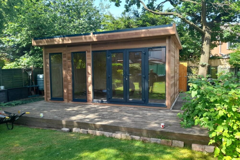 Garden office from www.warwickbuildings.co.uk