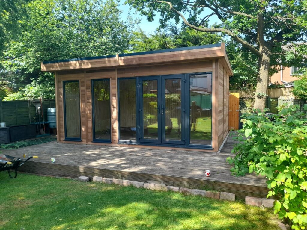 Garden office from www.warwickbuildings.co.uk