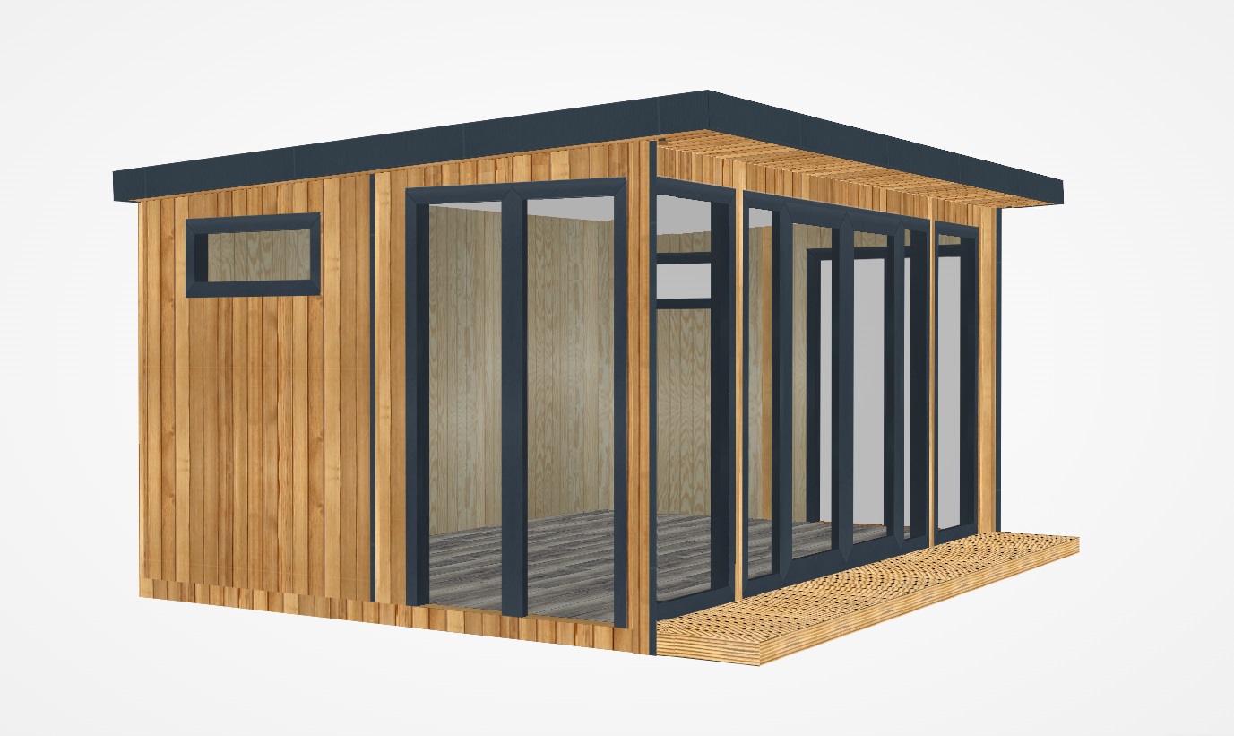 Insulated Garden Office Buildings With Electrics