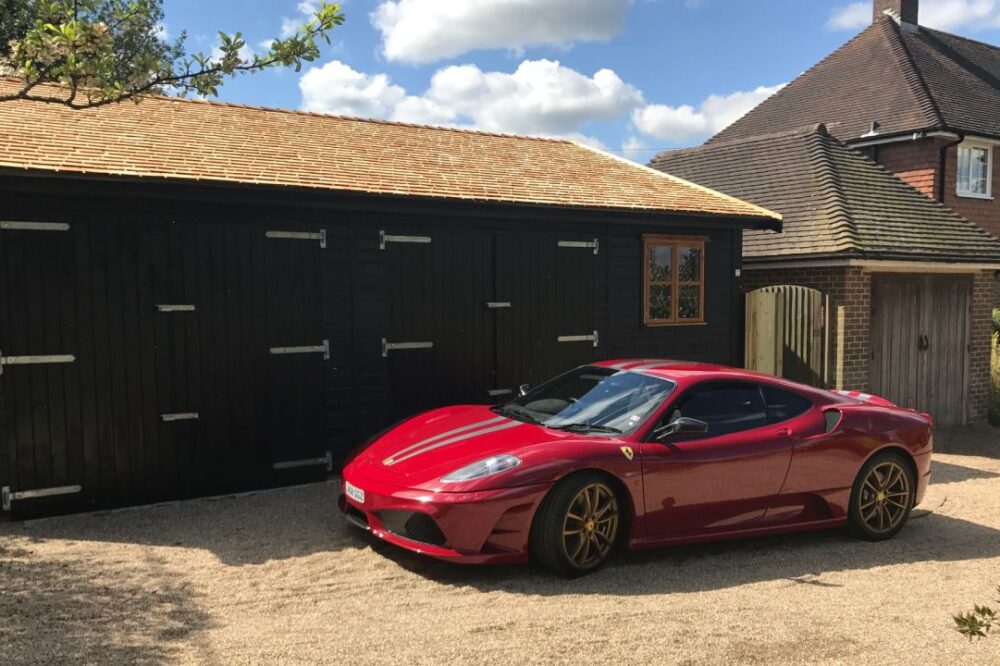 Wooden Garage by Warwick Buildings