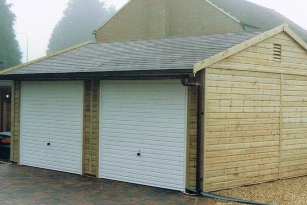 Wooden Garage by Warwick Buildings