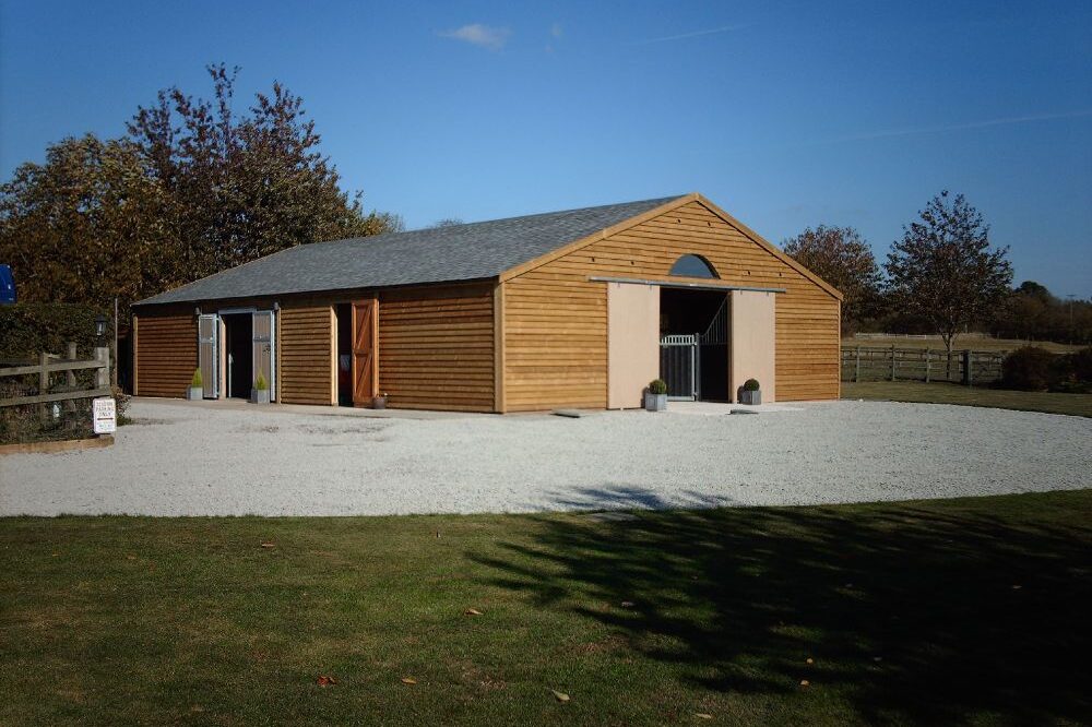 American Barn in feather edge cladding