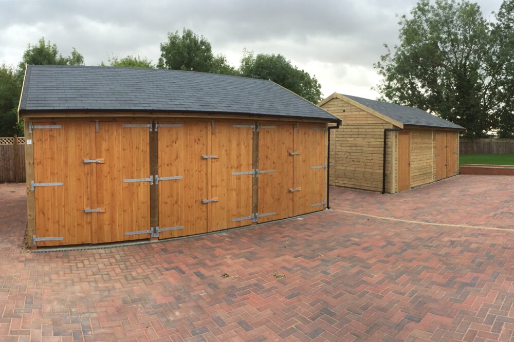 Wooden Garages by Warwick Buildings