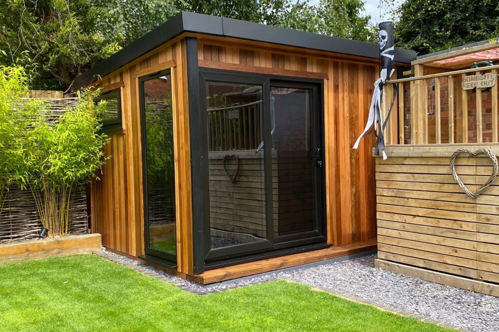 small garden office pod