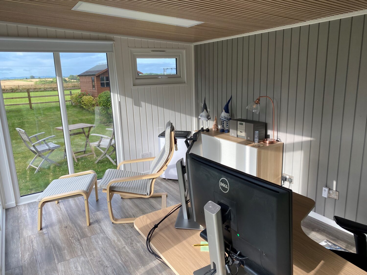 Design the inside of your garden office pod