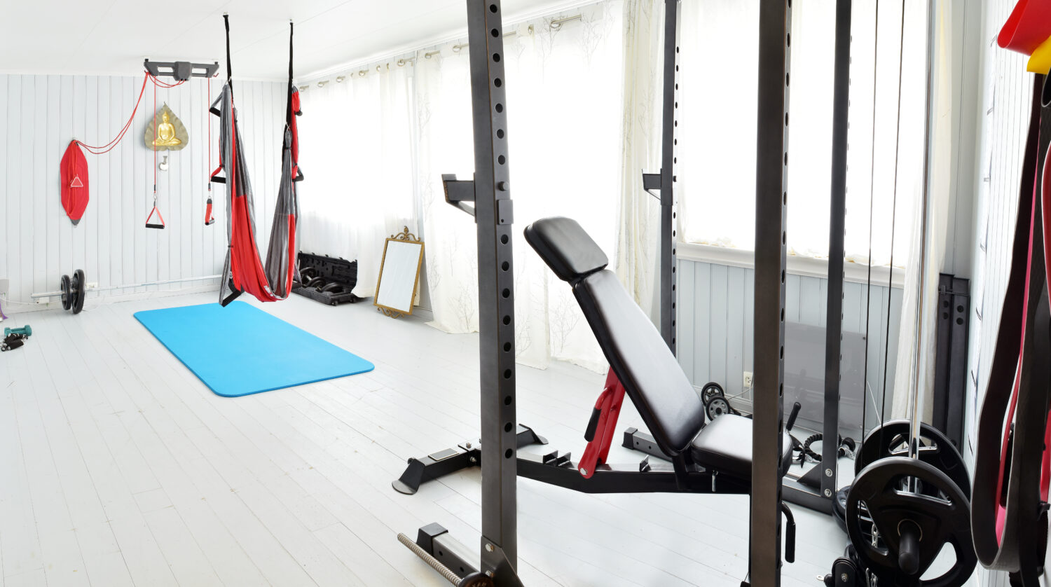 Home gym garden room