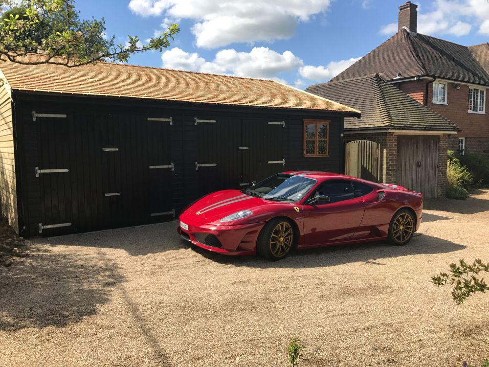 Double Garage, Wooden 2 Bay Garage