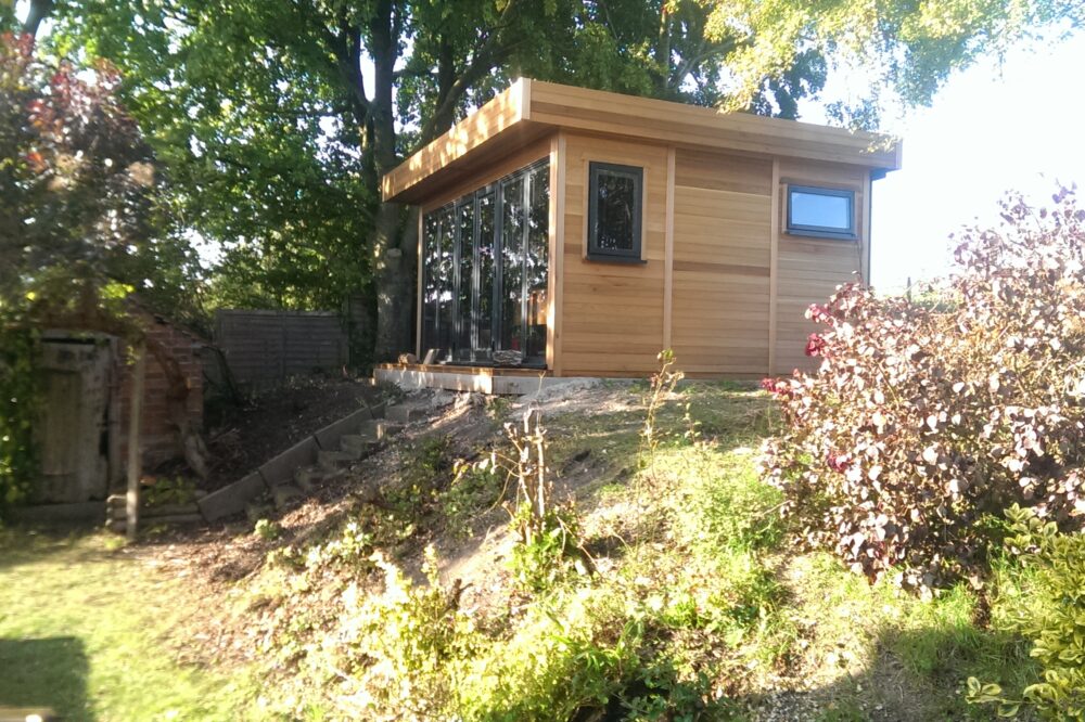 Garden office from www.warwickbuildings.co.uk