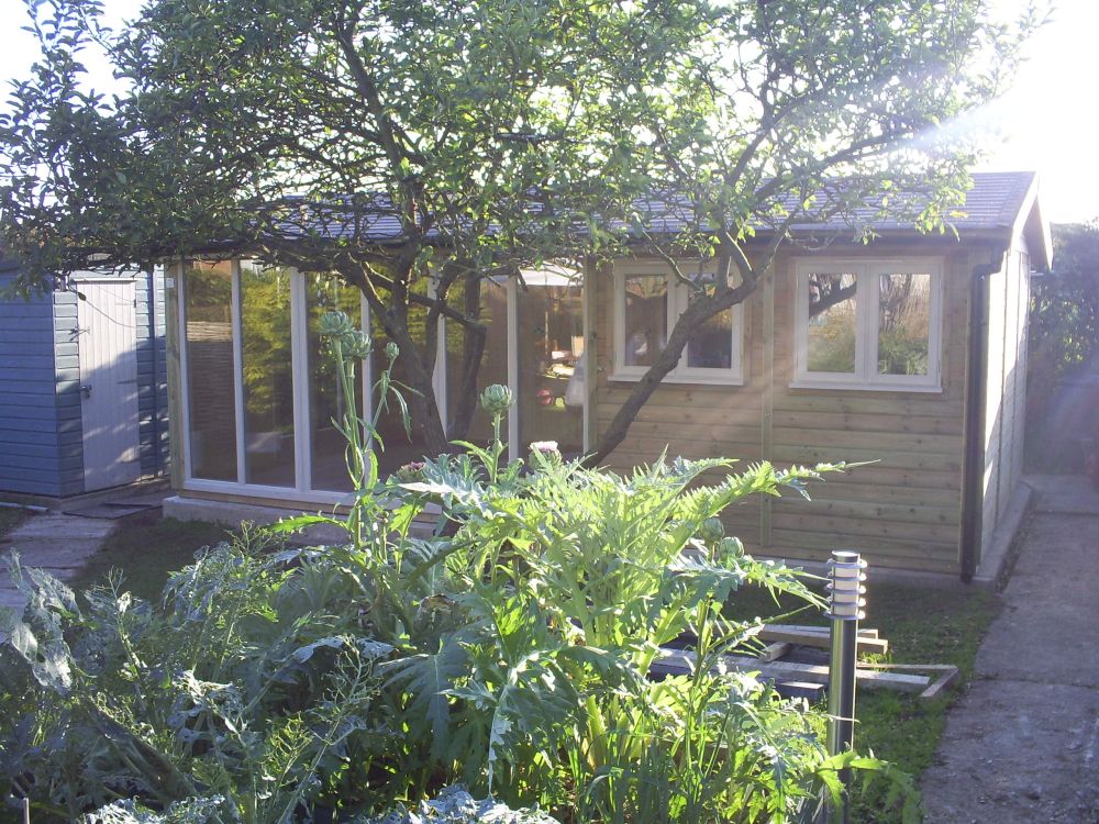 Annex in the garden