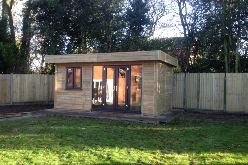 Garden office from www.warwickbuildings.co.uk