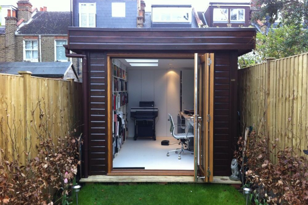 Small garden office in London