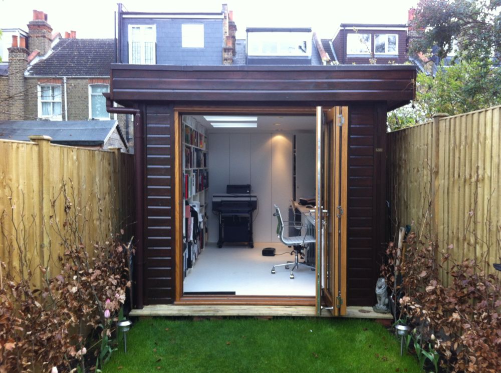 Small garden office in London