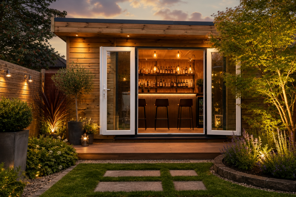 bar in the garden