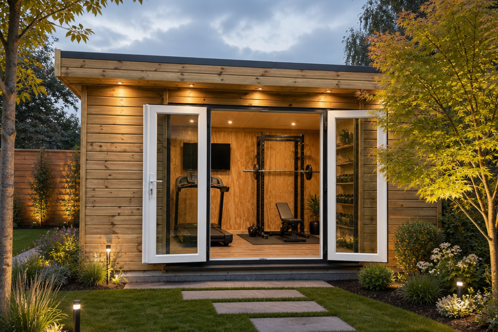 Gym in the garden