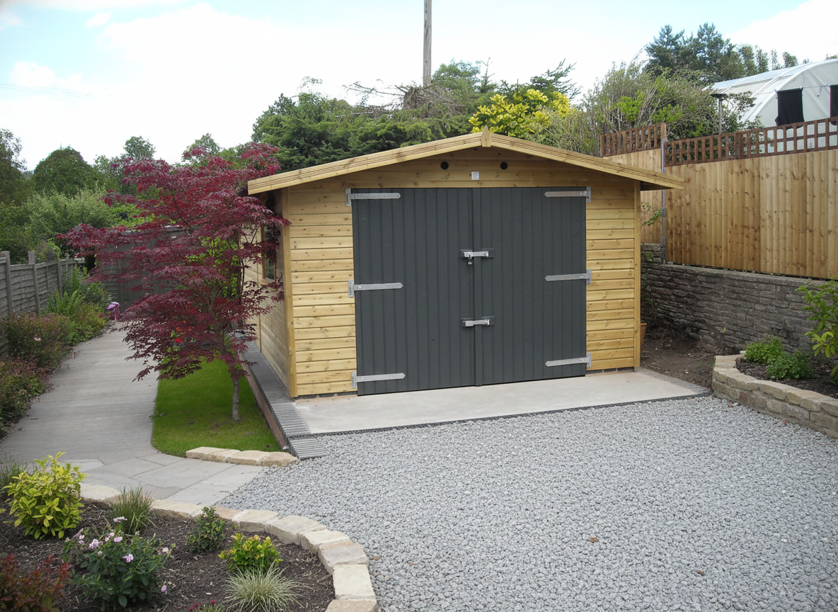 Single Timber Garages
