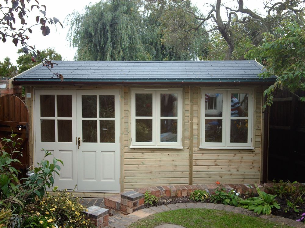 Traditional garden offices