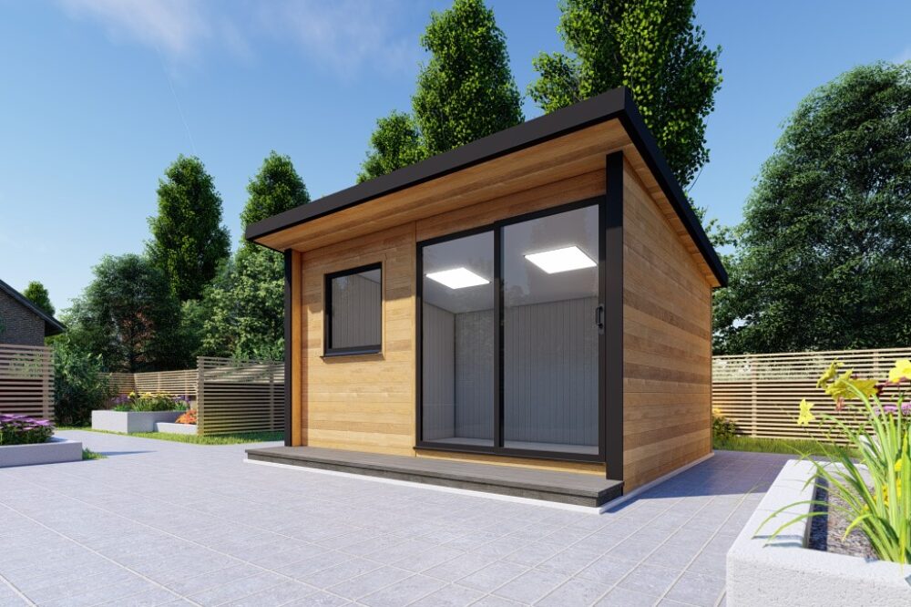 garden office pod from www.warwickbuildings.co.uk