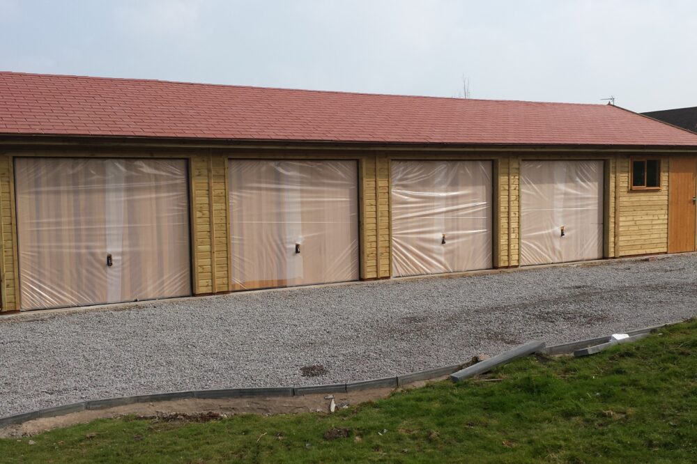 Build your own wooden garage